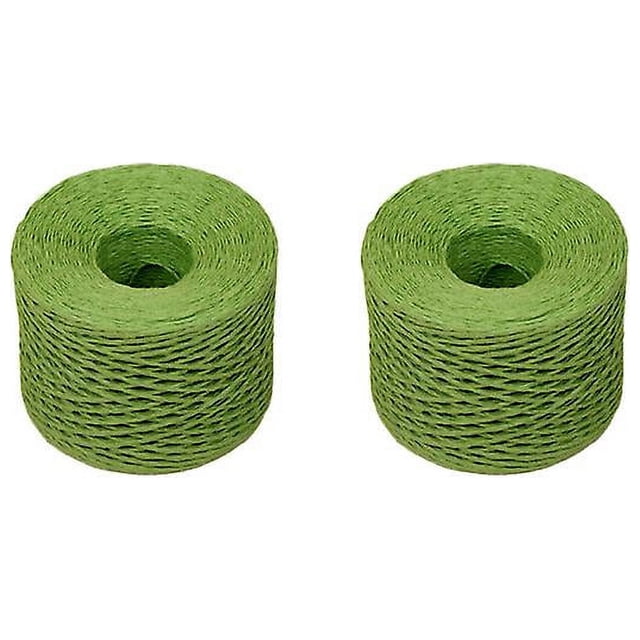 2 rollos de cuerda de papel de rafia.