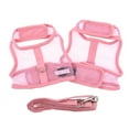 thumbnail image 2 of Cool Mesh Dog Harness by Doggie Design - Solid Pink - Medium, 2 of 3