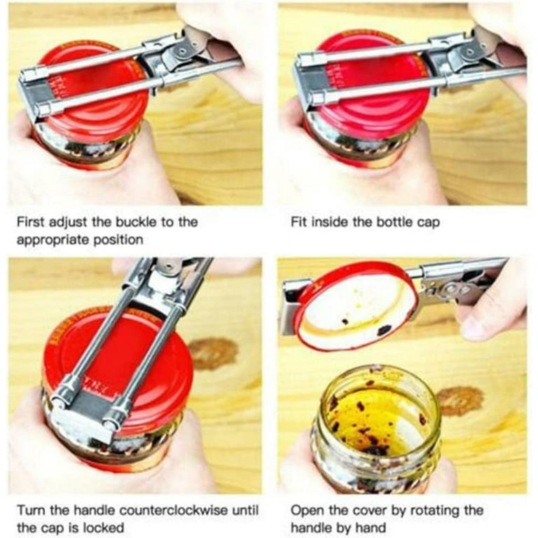 Hmwy-the Grip Jar Opener Opens Any Size/type Of Lid Effortlessly