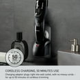 thumbnail image 6 of Panasonic Cordless Men's Beard Trimmer with 19 Length Settings, Washable, Rechargeable - ER-GB42-K, 6 of 11