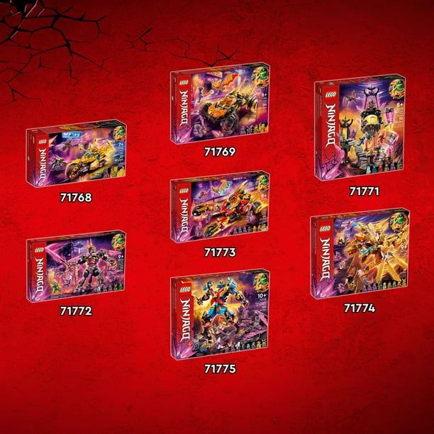 LEGO NINJAGO Zanes Golden Dragon Jet for Child Creativity