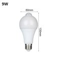 thumbnail image 1 of Lámpara con Sensor de movimiento PIR, bombilla LED de 220V, E27, 7W, 9W, 12W, 15W, AC85-265V, radiación infrarroja, Detector de movimiento, luz nocturna de seguridad, 1 of 4