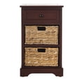 thumbnail image 2 of SAFAVIEH Carrie Side Storage Side Table Red, 2 of 7