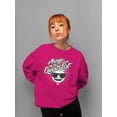 thumbnail image 2 of Always VIP - Guest List Cool Retro Emoji Party Women's Sweatshirt, 2 of 4