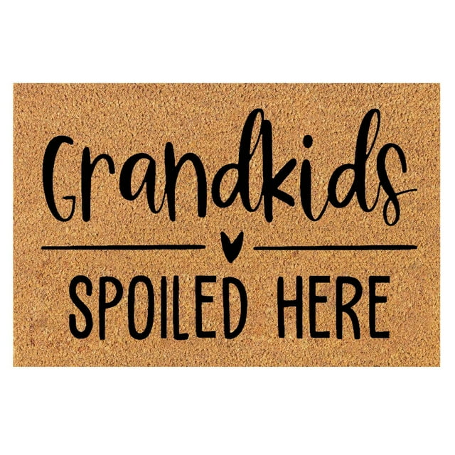 FuGrandkids Welcome (Others Tolerated) Doormat Rug Custom Door MatFront Door Outdoor Entrance Porch Mat With Polyester Floor Mat Carpet 8x10 Warm Lightweight Blanket Couch Blanket Dorm Rugs Extra Long