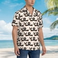 thumbnail image 5 of Haiem Cute Puppy Printed Hawaiian Shirt for Men - Men’s Casual Beach Summer Shirts - Stretch Fabric with Modern Fit-3X-Large, 5 of 9
