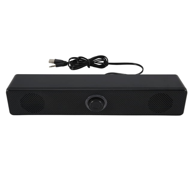 Barra de Sonido para PC Altavoz Bluetooth Inalámbrico Alimentada por USB TV Laptop Gaming Audio Cine en Casa A