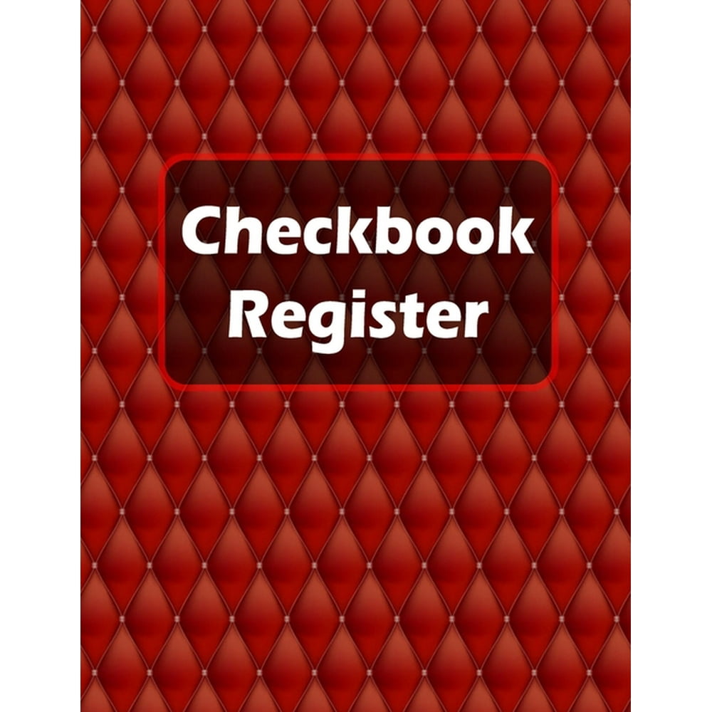 Checkbook Register Large Print, Simple Checkbook Register Check