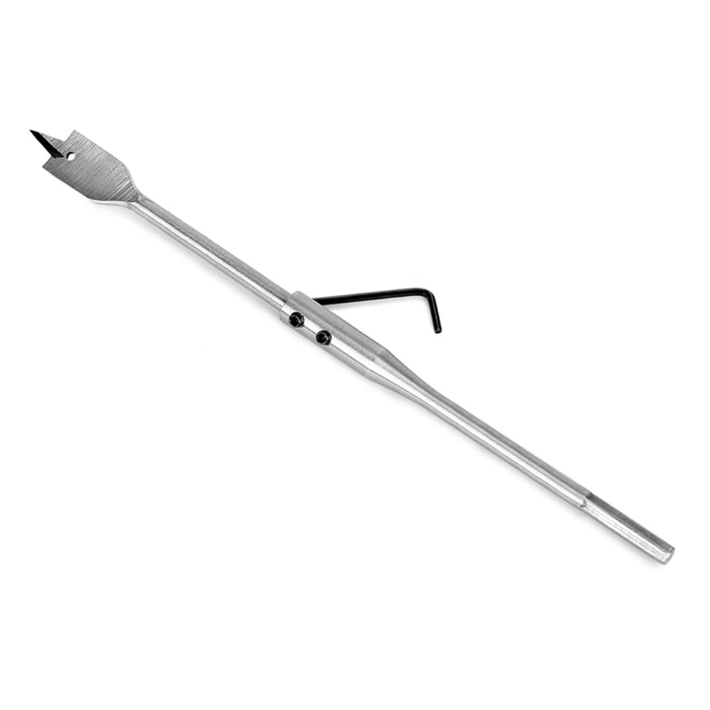 ZPAQI Flat Drill Long Steel Wood Flat Drill Set Woodworking Spade Drill Bits Durable