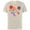 Natural, variant on Disney Minnie Mouse Flowers Winking Garden Spring - Short Sleeve Cotton T-Shirt for Adults - Customized-Athletic Heather