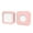 Pink, variant on GadgetCom Case Compatible with Apple TV 4K 3rd generation 2022 , Silicone Case Earbuds Pouch Cover