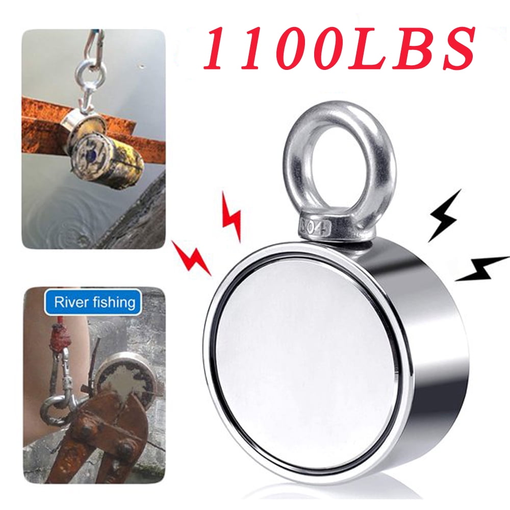 PVUEL 1100 LBS Fishing Pull Force Strong Neodymium Heavy Duty