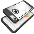 thumbnail image 3 of Nakedcellphone Case for iPhone 8 / iPhone 7, Tough Rugged Anti-Shock Cover - Matte Silver, 3 of 8