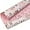 Pink/Red/White, variant on Christmas Wrapping Paper Reversible Christmas Tree and Red Green Stripe Gift Wrapping Paper-17 Inch x 33 Feet