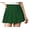 GREEN, variant on Women's Plaid High Waist School Uniform Pleated Skater Tennis Skirt XL GREEN