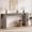 Grey, variant on QinaQin 70.9 Inch Console Tables,Rustic Wooden Rectangular Simple Home Furniture,Easy Assembly for Entrance,Hallway,Brown