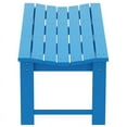 thumbnail image 4 of Ellendale Banc Adirondack Sans Dossier en Plastique Bleu Pacifique, 4 of 6