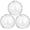 Clear-3 Pack, variant on Clear 2 Pack Lamp Shade Replacement For Pendant Lights Chandeliers Wall Sconces Vanity Ceiling Fixtures