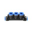 thumbnail image 1 of 5pcs Acopmiento Múltiple Camiseta Conector Tubo de de Aire TPK Soledad Conector, 1 of 2