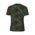 thumbnail image 6 of T Shirt For Men Sportswear For Mens Chain Print Fashion Rosebush Flower Summer Tee Shirt Vintage Gra, 6 of 7