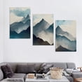 thumbnail image 4 of JRXY Mountain Forest Wall Art Decor Watercolor Landscape Canvas Pictures Natural Abstract Wall Art Tree Forest Poster Prints Modern Artwork for Living Room Bedroom,3 pcs 12x16x3pcs, 4 of 4