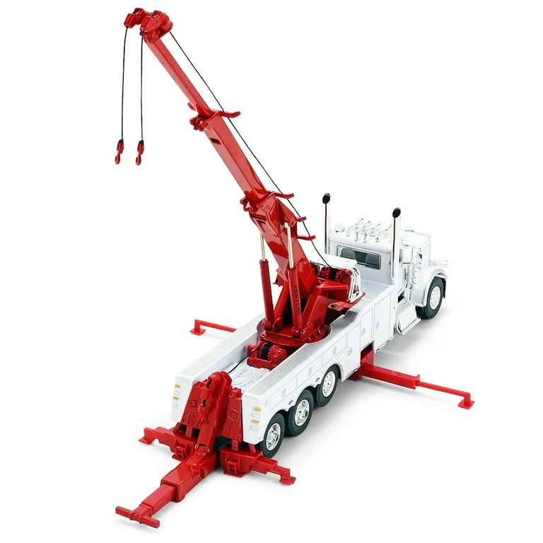 Peterbilt 389 with Century 1150 Rotator Wrecker Tow Truck White