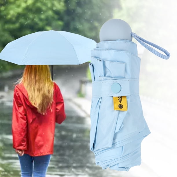 Paraguas De Viaje Sun Rain 5 Plegable Protección UV Presente
