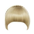 thumbnail image 2 of Travelwant Bangs Hair Clip in Bangs Hair Extensions Synthetic Flat Bang Front Face Fringe Bangs Hair Pieces for Women, 2 of 7