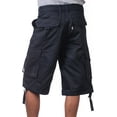 thumbnail image 3 of Pro Club Men's Cotton Twill Cargo Shorts with Belt, 3 of 5