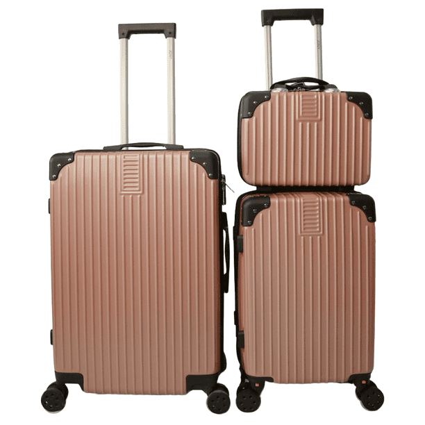 Set De 3 Maletas Viaje Maleta Grande 20 Kg Y Chica 10 Kg Cabina Avion