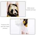 thumbnail image 2 of Panda Stylish Chiffon Beach Dresses with Polyester Straps - for Summer Days and Beach Skirts, 2 of 6