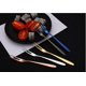 thumbnail image 3 of Un juego de 10-5 tenedores de acero inoxidable y 5 cucharas., 3 of 5