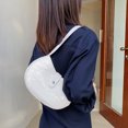 thumbnail image 1 of Bolsa Moda mujer PU cuero piedra patrón axila bolso Color sólido Hobos bolsos Ehuebsd Para estrenar, 1 of 9