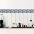 thumbnail image 3 of Luxshiny 10Pcs Decorative Tile Stickers PVC Material for Living Room Bathroom and Kitchen Walls, 3 of 5