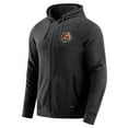 thumbnail image 2 of Men's J. Palmer Dark Heather Gray Cincinnati Bengals Players Lounge Tri-Blend Full-Zip Hoodie, 2 of 7