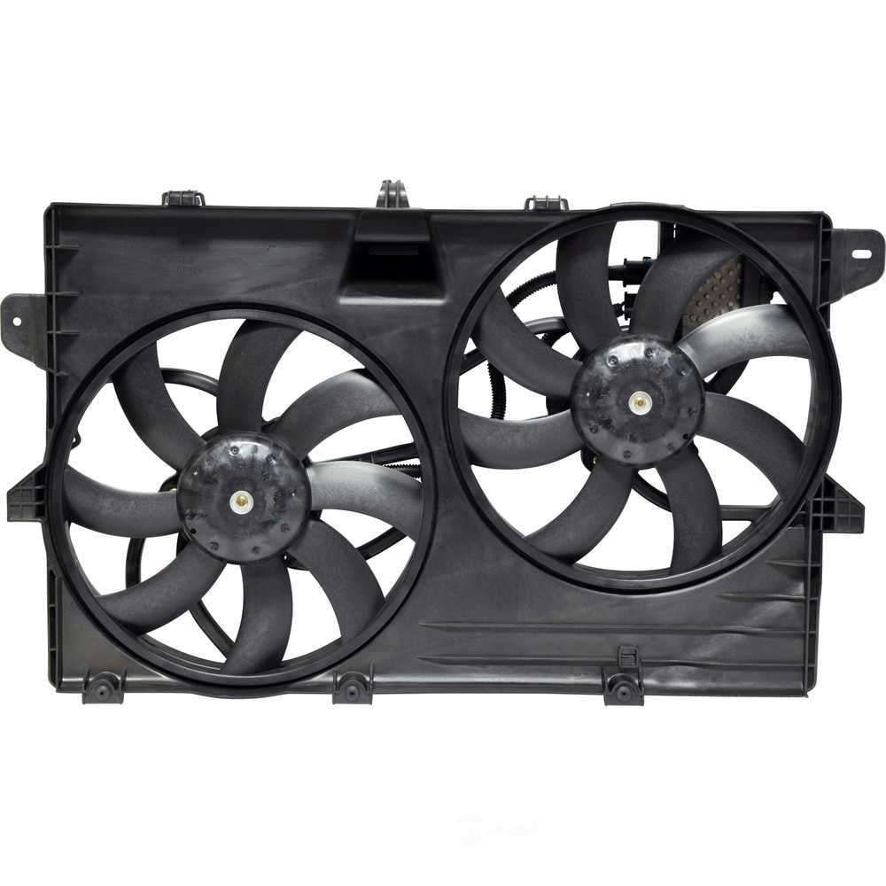 Dual Radiator and Condenser Fan Assembly -- Radiator-Condenser Fan Assy