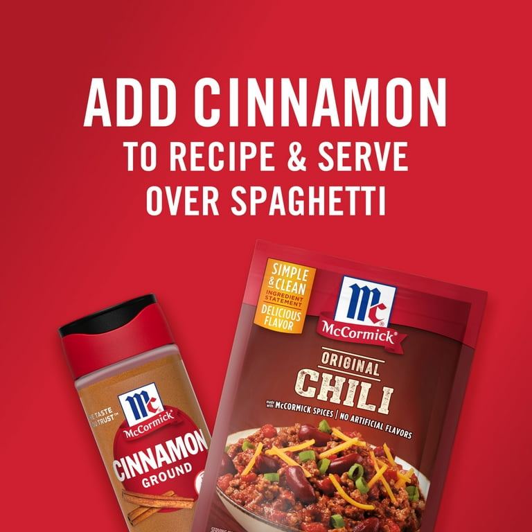 McCormick Chili Seasoning Mix, 1.25 oz Envelope