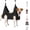 Black, variant on Supet Dog Grooming Hammock Harness for Dogs Cats, Relaxation Pet Nail Clipper Hammock, Restraint Dog & Small Animal Leashes Sling for Groomingk for Nail Trimming