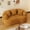 Orange, variant on Wiilayok 68.5" Modern Chenille Sofa,Curved Sofa with Deep Seat,Cloud Compression Sofa Couch for Living Room,No Assembly,Orange