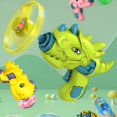 thumbnail image 2 of BESTSKY Dinosaur Flying Disc Launcher Toy,Flying Glowing Bamboo Spinning Disks,Outdoor Games Gun for Kids Features,Multicolor, 2 of 5