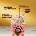 thumbnail image 5 of Halo Top Strawberry Cheesecake Light Ice Cream, Lower Calorie Frozen Dessert Pint, 16 fl oz, 5 of 14