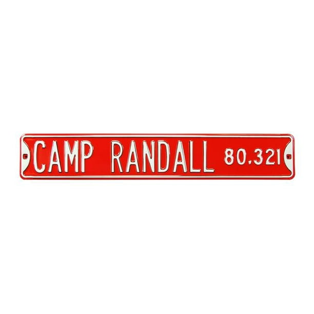 Authentic Street Signs 70190 Camp Randall Panneau de Rue