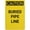Warning Sign 1, variant on Caution Capacity Tons Sign, 8"x12" Retro Vintage Metal Plaque, Wall Decor for Home Bar Pub Kitchen Restaurant