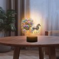 thumbnail image 6 of DIY Diamond Art Painting Creative Design 7-color Dimming Home Decoration Night Light Lighting Ornaments (Double-sided Diamond)-BN13, 6 of 9