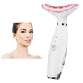 thumbnail image 1 of Dispositivo de belleza para el rejuvenecimiento de la piel para rostro y cuello. Estiramiento del cuello con tecnologías LED, térmicas y de vibración de triple acción que levanta, 1 of 5