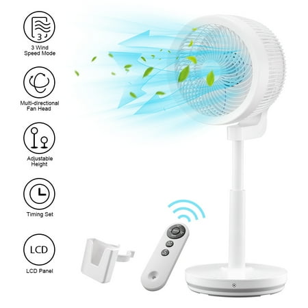 

GIFFIH 55W remote control Air Circulator Fan White