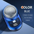 thumbnail image 4 of Jusqu'à 50 % de Rabais Liquidation Soins Personnels et Beauté! Mini Rasoir, Rasoir Portable, Rasoir à Affichage Numérique Portable, Rasoir Homme, Rasoir Rechargeable USB, Convient aux Familles, Voyage, Cadeaux pour Femmes, 4 of 9