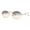 Gold (Smoke Peach), variant on Oval Sunglasses Retro Small Frame UV400 Unisex Vintage Shades Gold, Black