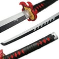 thumbnail image 3 of Elervino 41 inches Bamboo Demon Slayer Sword Tanjiro Kagura with Belt and Holder, 3 of 6
