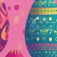 thumbnail image 4 of Coolnut Easter Eggs Bath Curtain Rugs Sets 2 Pcs, Bathroom Theme Set with Shower Curtain and Non-Slip Carpet -12 Hooks-60X72in98 Home Decor, 4 of 7